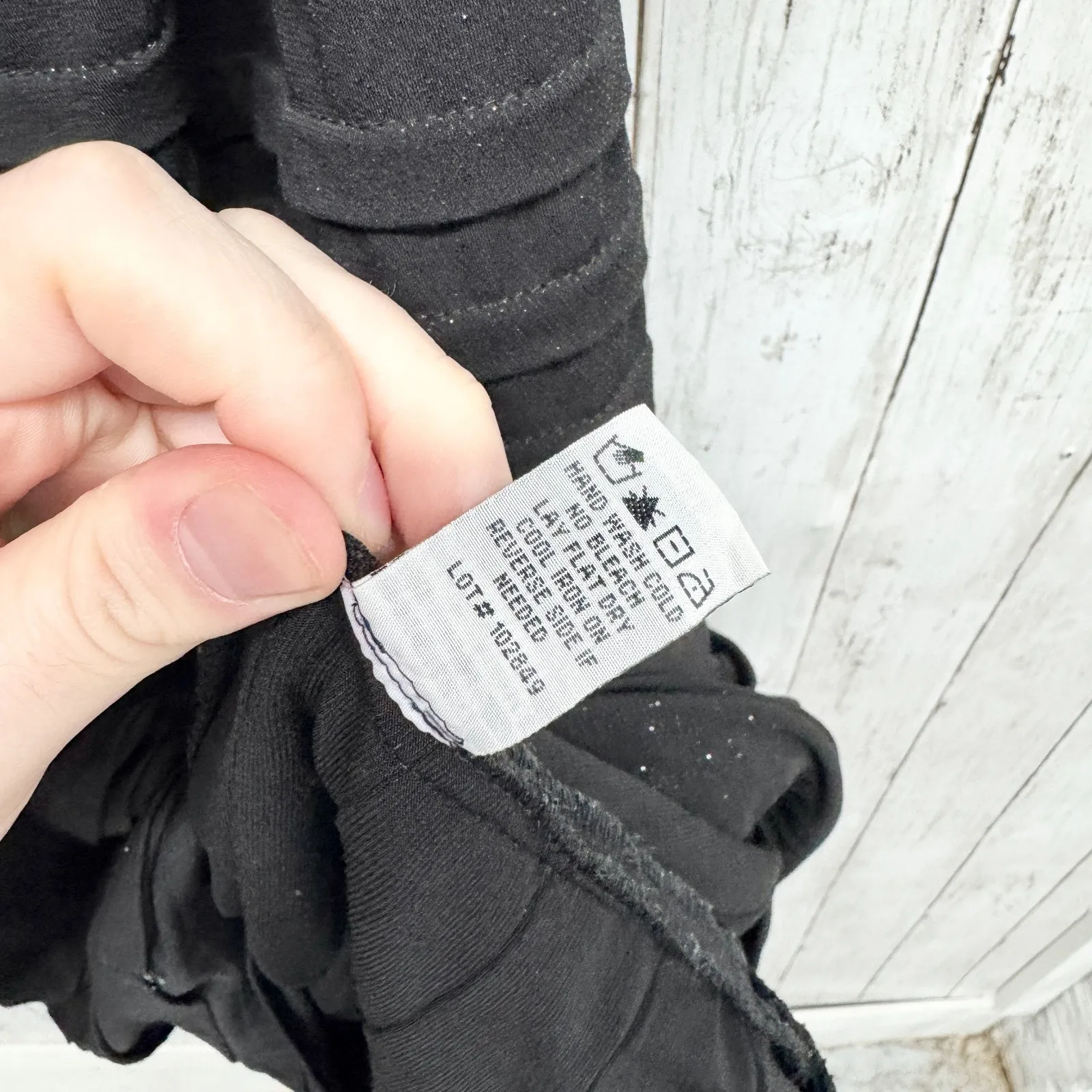 Vtg R&M Richards Dress Women Size 14W Black Mixed Media Sleeveless Tank Bodycon - Image 6