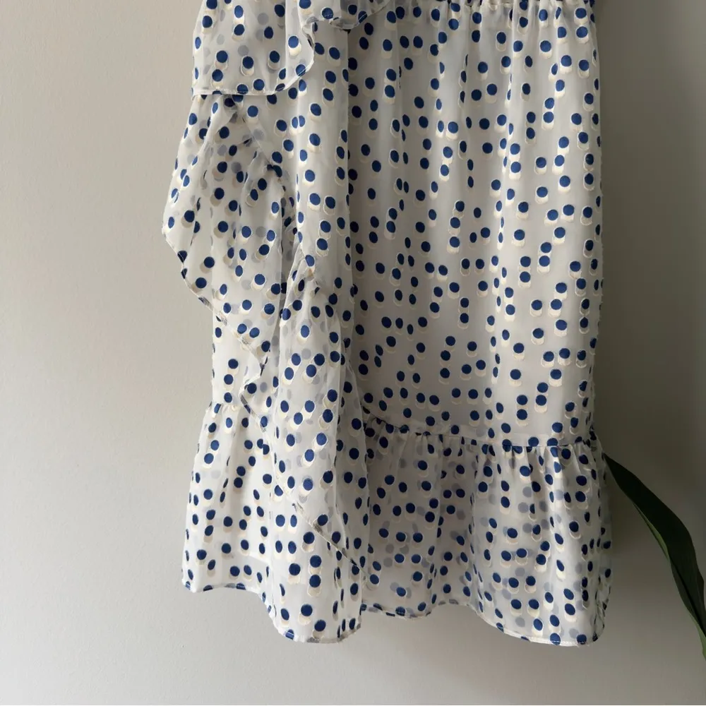 Lilly Pulitzer Madelina Dress Mini Sundress asymmetric polka dot lined A-Line S - Image 7