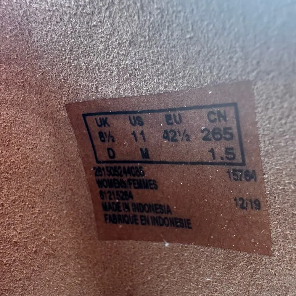 Clarks Un Maui Women's Striped Leather Unstructured Lace Shoes Size 11 - Image 11