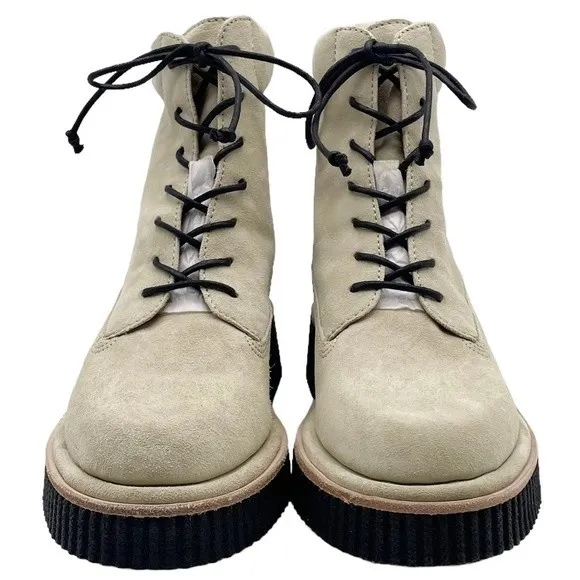 NWT Rag & Bone Boots Sloane Lace-Up Boot Paloma Beige Suede Shoes Women’s Size 8 - Image 10