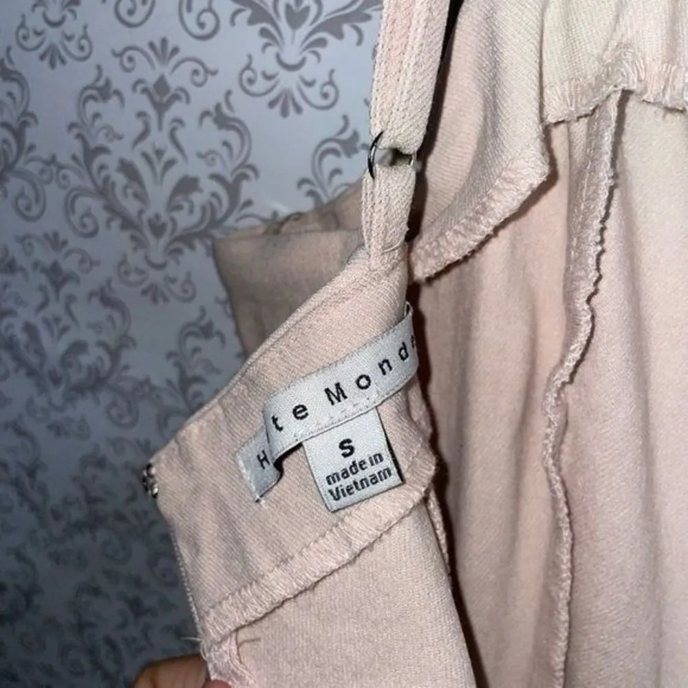 NWT Haute Monde women’s Small Cami  Jumpsuit cream Bodycon stretchy  sleeveless - Image 8