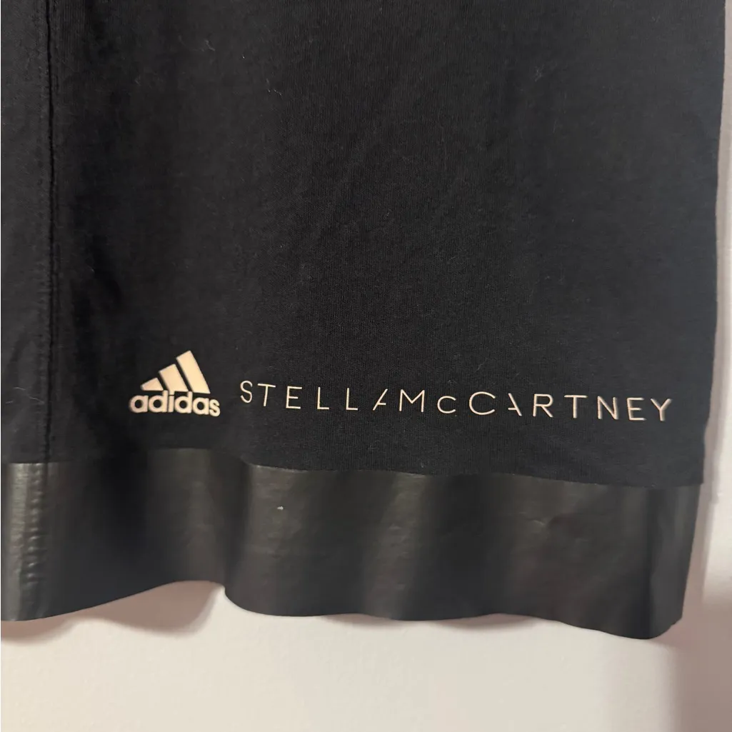 Stella Mccartney X Adidas Black Short Sleeve Tee size XS - Image 10