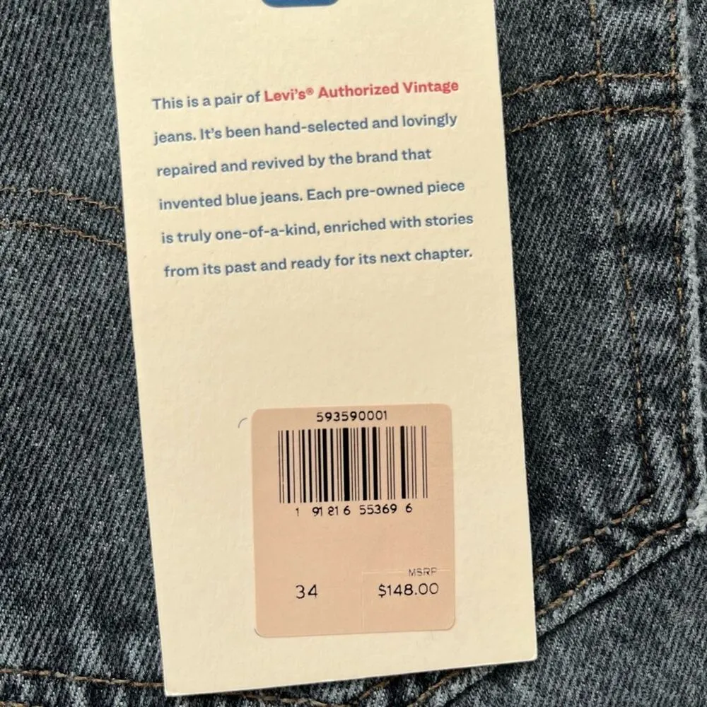 Levi’s vintage 501 jean shorts made in USA NWT 8 - Image 8