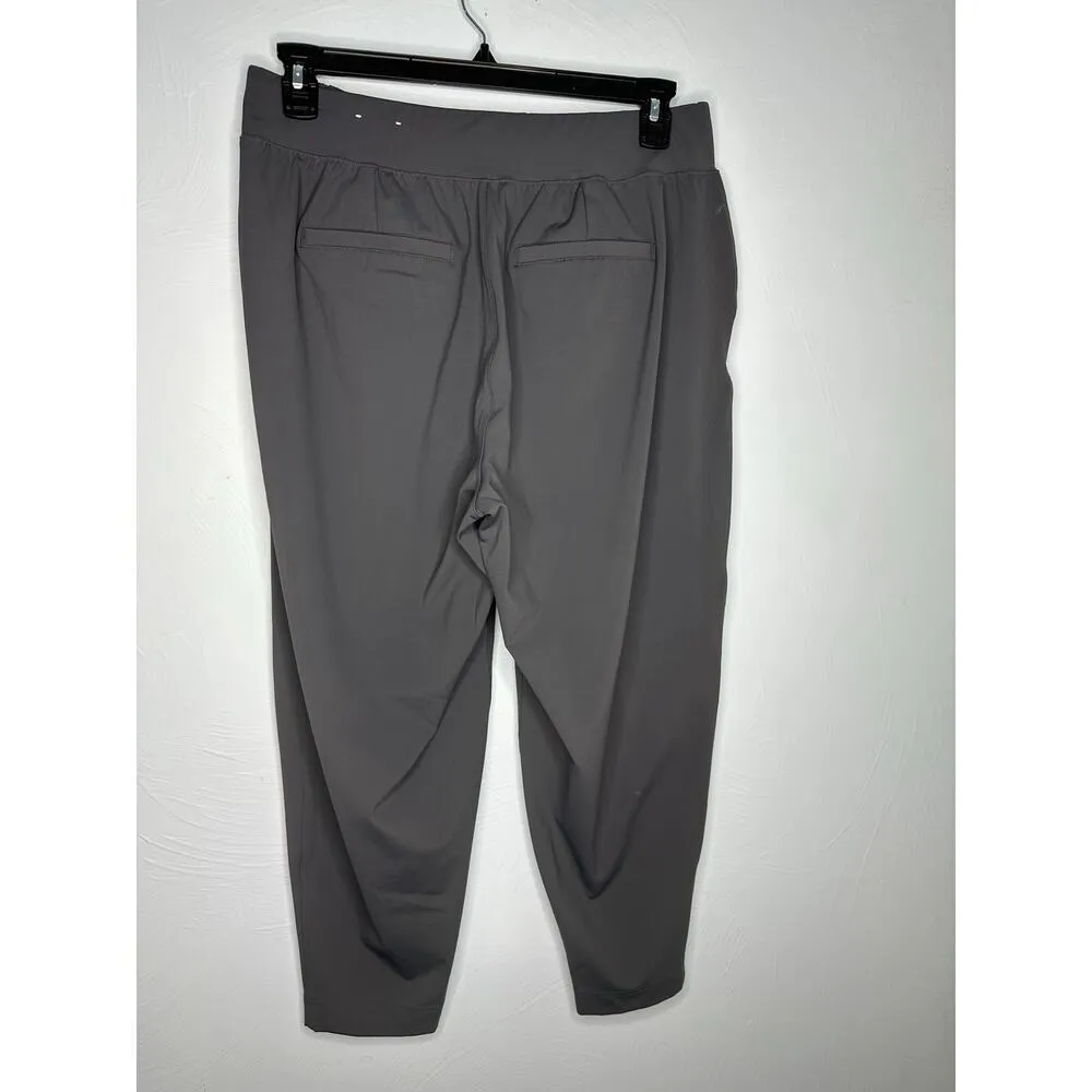 LIVI Active Lane Bryant Gray Athleisure Pants Women's Plus Size 14/16 Drawstring - Image 2
