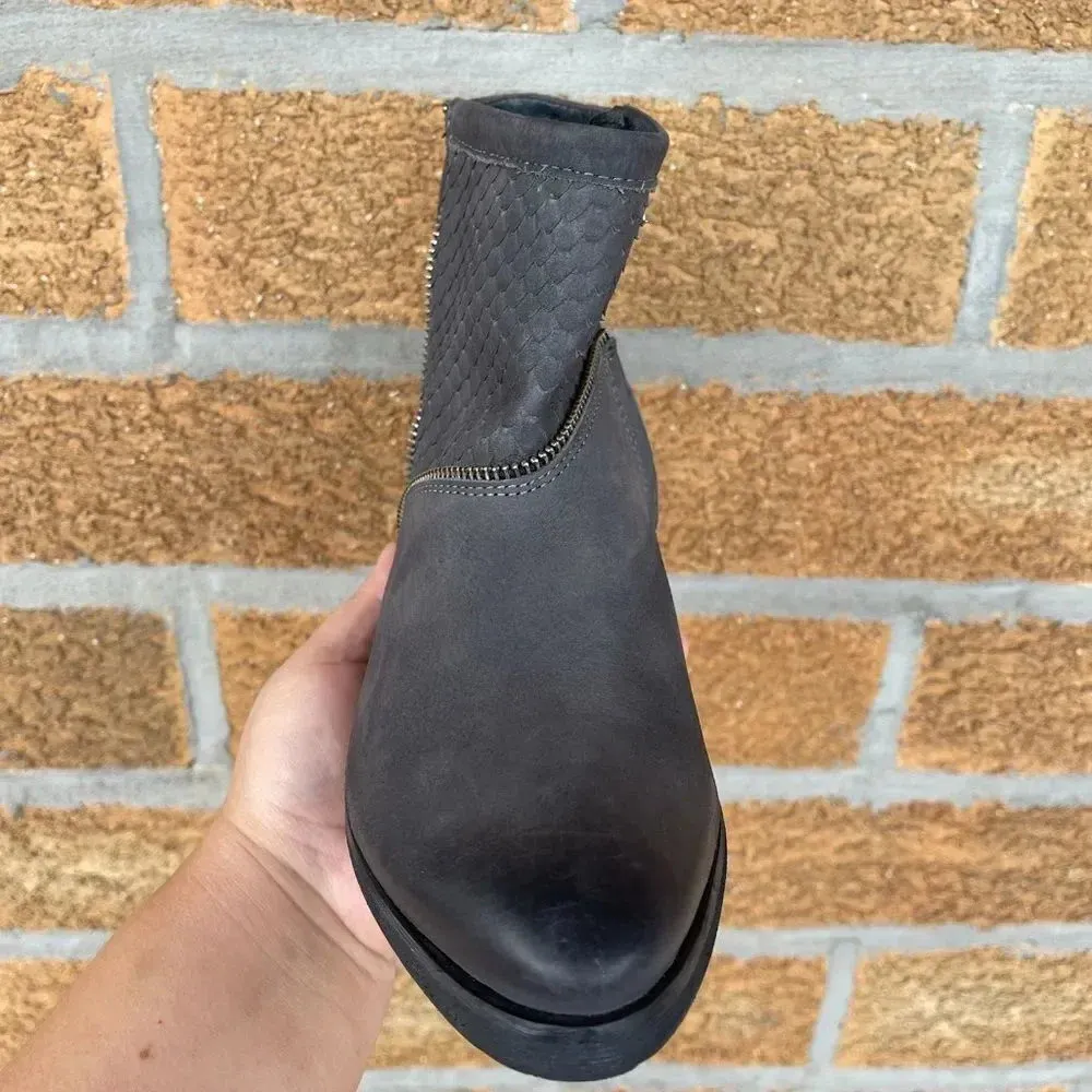 FELMINI ANKLE BOOTS SIZE 38 Gray - Image 10