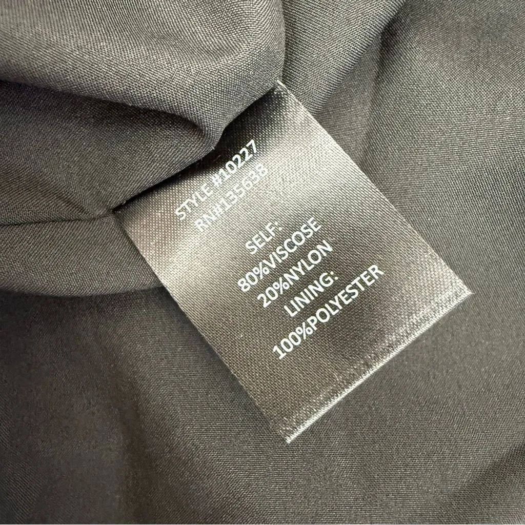 Anthropologie X Hutch Marisol Midi Wrap Dress Floral Pink Velvet Black - Image 14