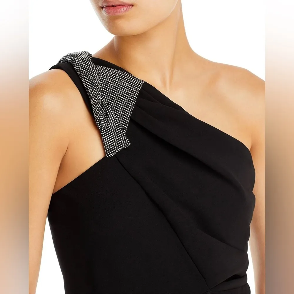 IRO Tacoma One-Shoulder Top with Rhinestone Accent in Black, NWT, Size 32 - Image 7