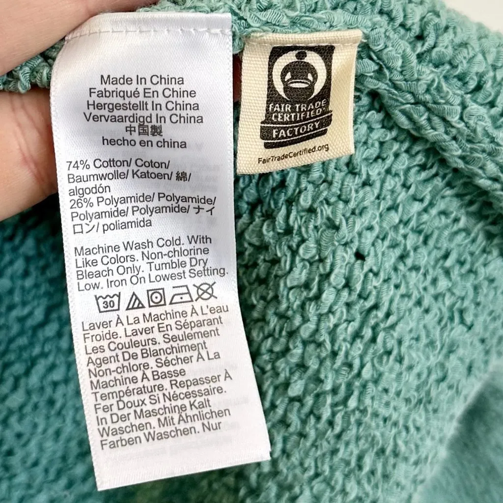 NWT Madewell Boatneck Pullover Knit Sweater in Wave Crest - Size: Large - Image 5