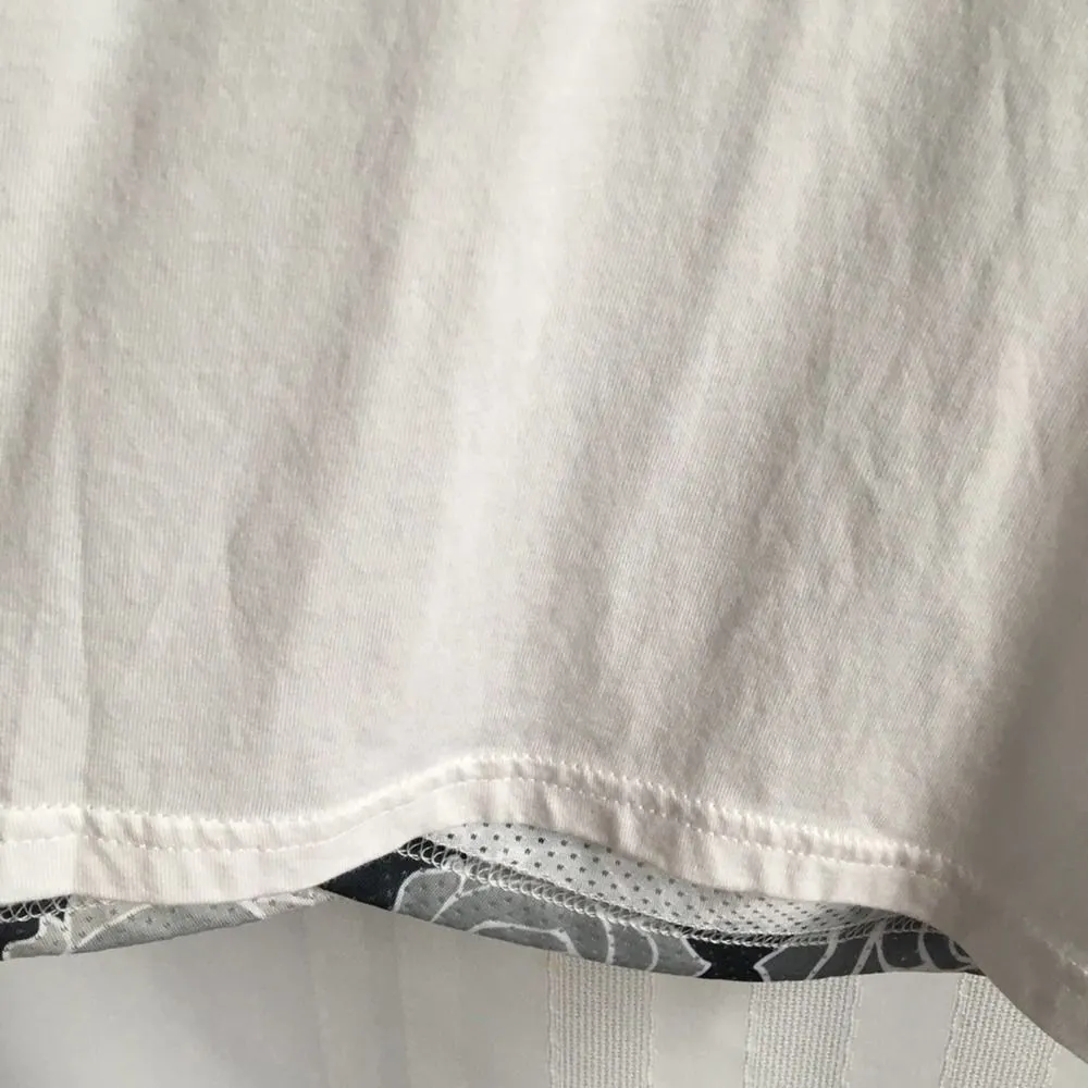 Indiana Hoosiers Tank Top Rose Cross Back White Junior's Gen 2 Red XL IU Shirt Size undefined - Image 7