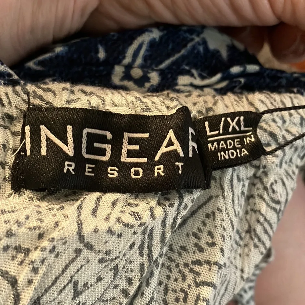 NWT Ingear Resort Swim Coverup, L/XL White Size undefined - Image 5