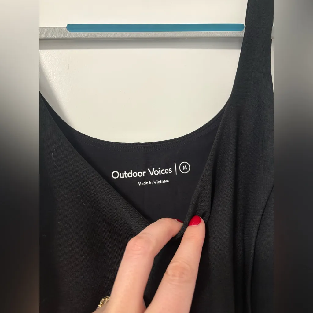 NWT Outdoor Voices Black Court Dress - Image 8