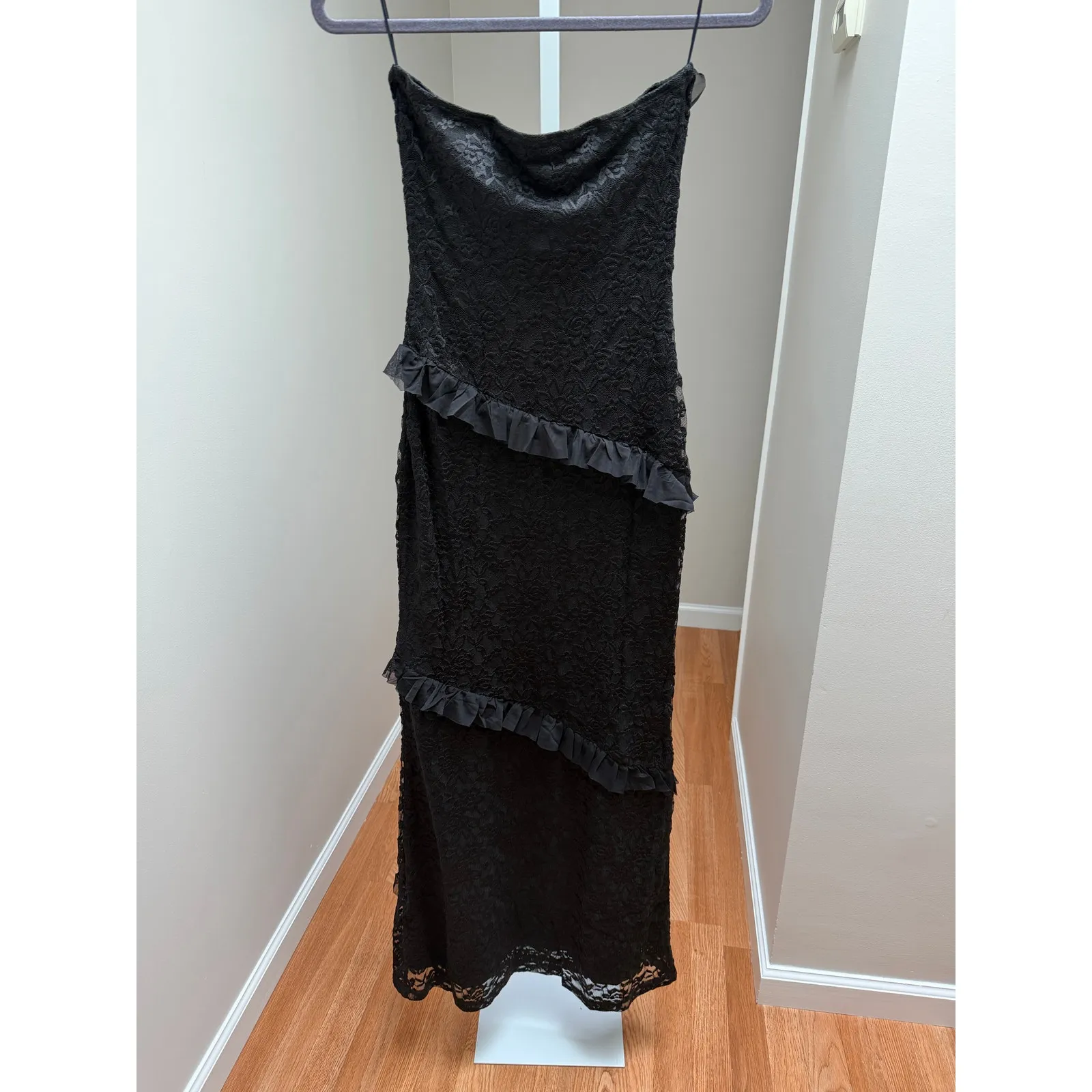 NEW NWT More to Come Xandra Maxi Dress Black size XS - Image 3