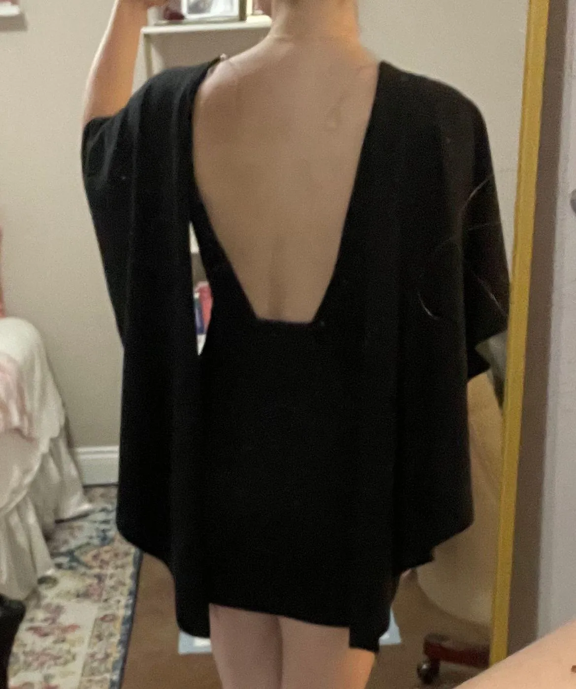 FAVLUX Black Mini Dress - Image 2