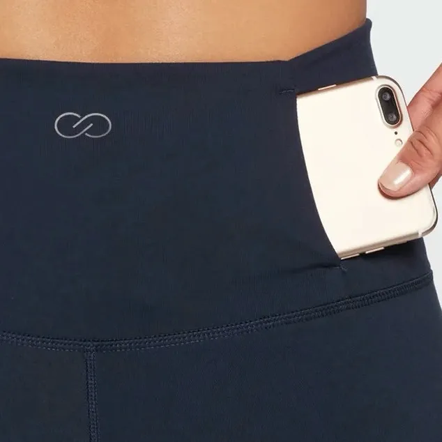 NWT Calia Women's Essential High Rise Legging Full Length, Dark Ocean, Size: 1X Blue - Image 6