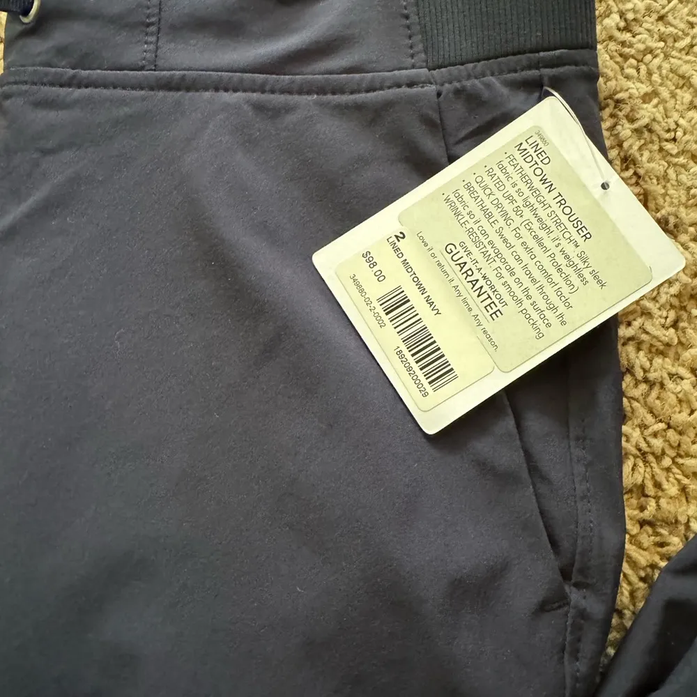Athleta Midtown Lined Trouser Pants- Size 2 - Image 3