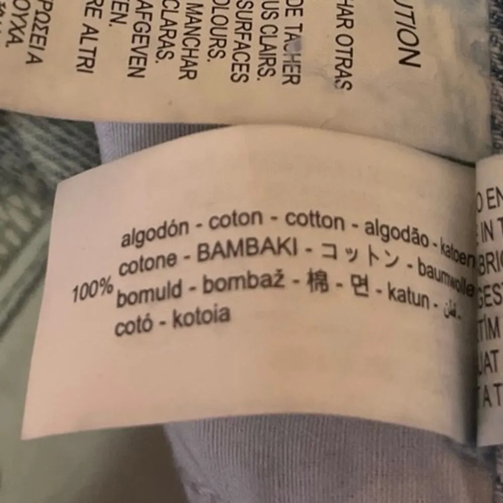 Zara Women's Blue High Waist Straight Wide Leg Raw Hem Crop Denim Jeans Pants 2 - Image 5