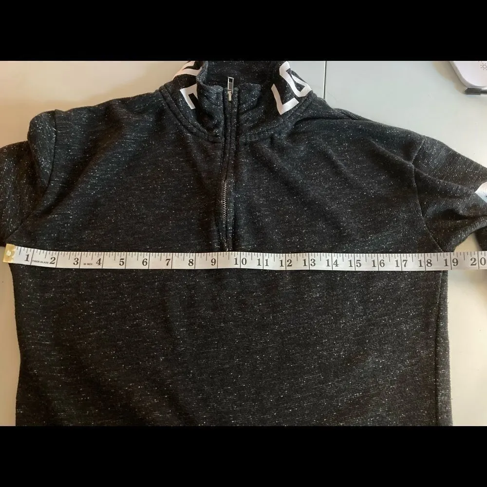 ‎LOVE 7, Sweatshirt, Black marbled,Size S, Black - Image 10