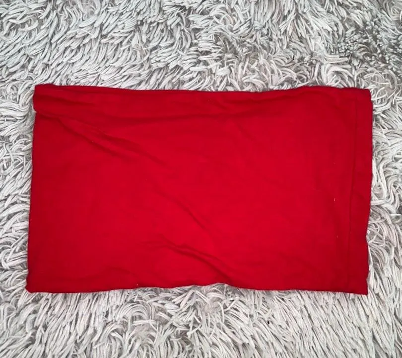 Tube Top Red Size M - Image 2