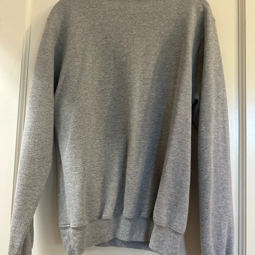 Champion Gray and Purple TCU Crewneck Sweatshirt - Image 3