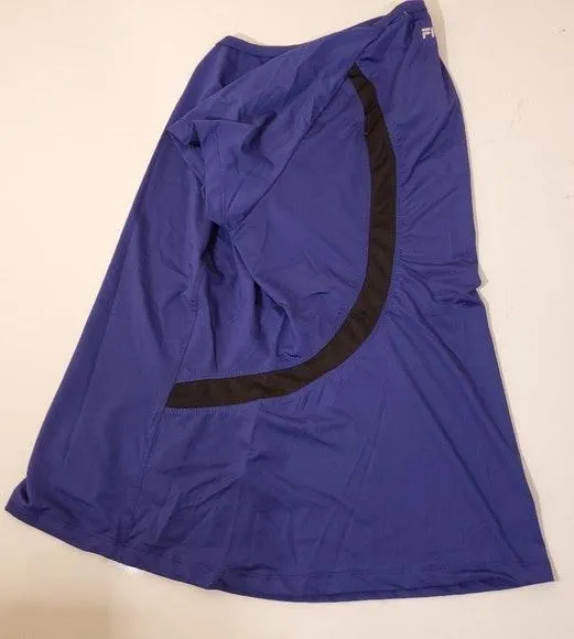 Dark Purple Black Training Crew Neck Top - Image 9