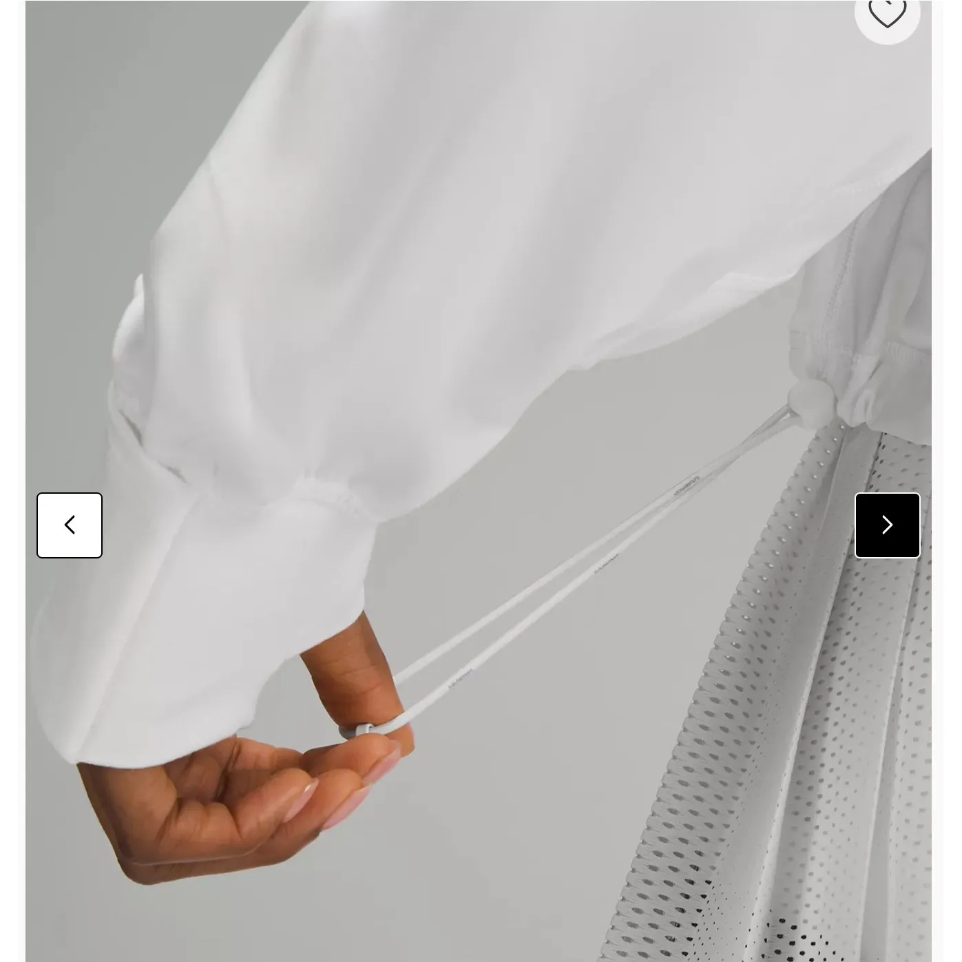 Lululemon Define Relaxed-Fit Jacket Luon Size 14 White NWT Full Zip Activewear - Image 6