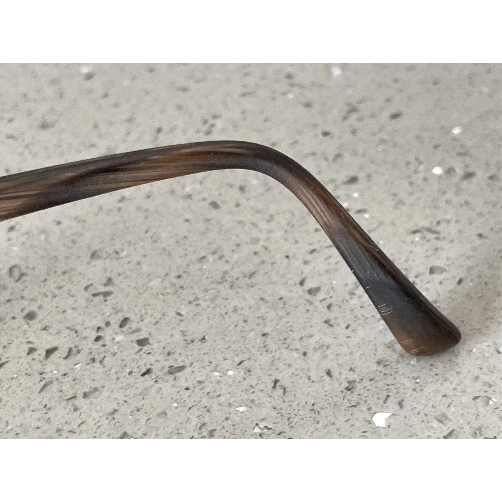 Elasta safilo eyeglass frames ONLY Team 41 57 0Fz4 140 Brown Full rim rectangle - Image 6