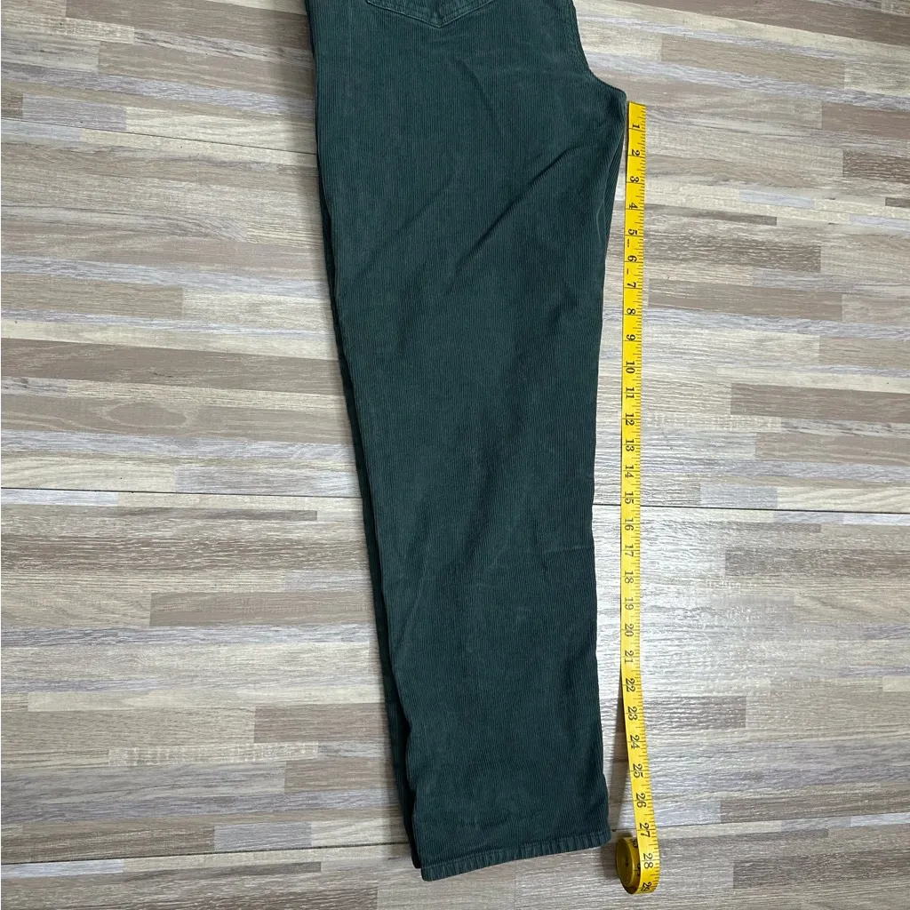 American Eagle Outfitters Green Corduroy Mom Jeans Size 10 - Image 10