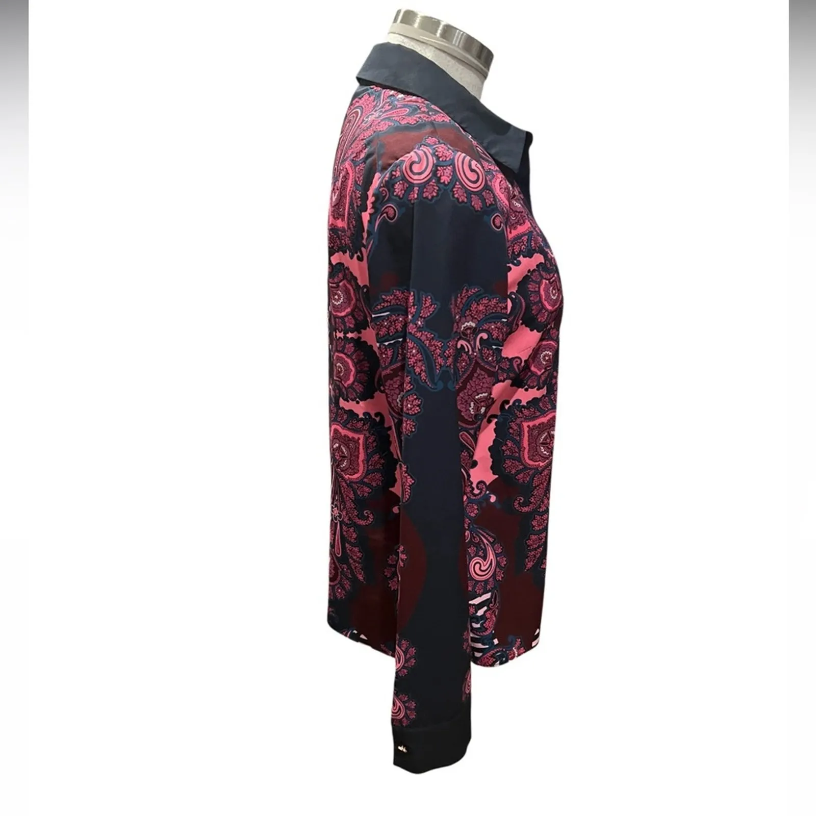 Ted Baker London Blue Ukia Paisley Shirt Size 2 NWOT - Image 3