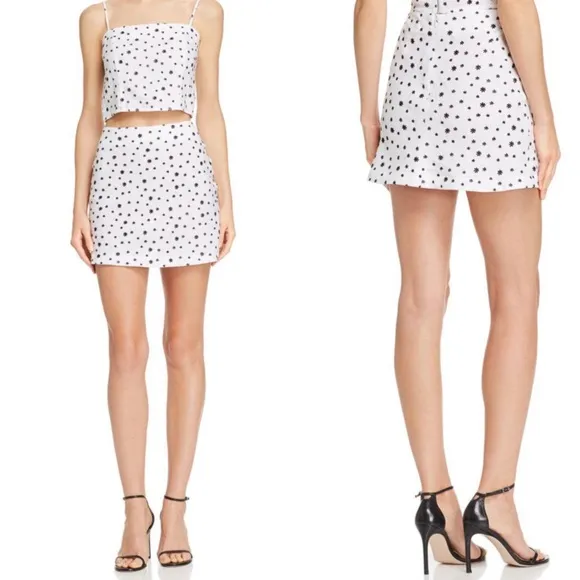Bec & Bridge Petite Fleur Mini Skirt - Image 2