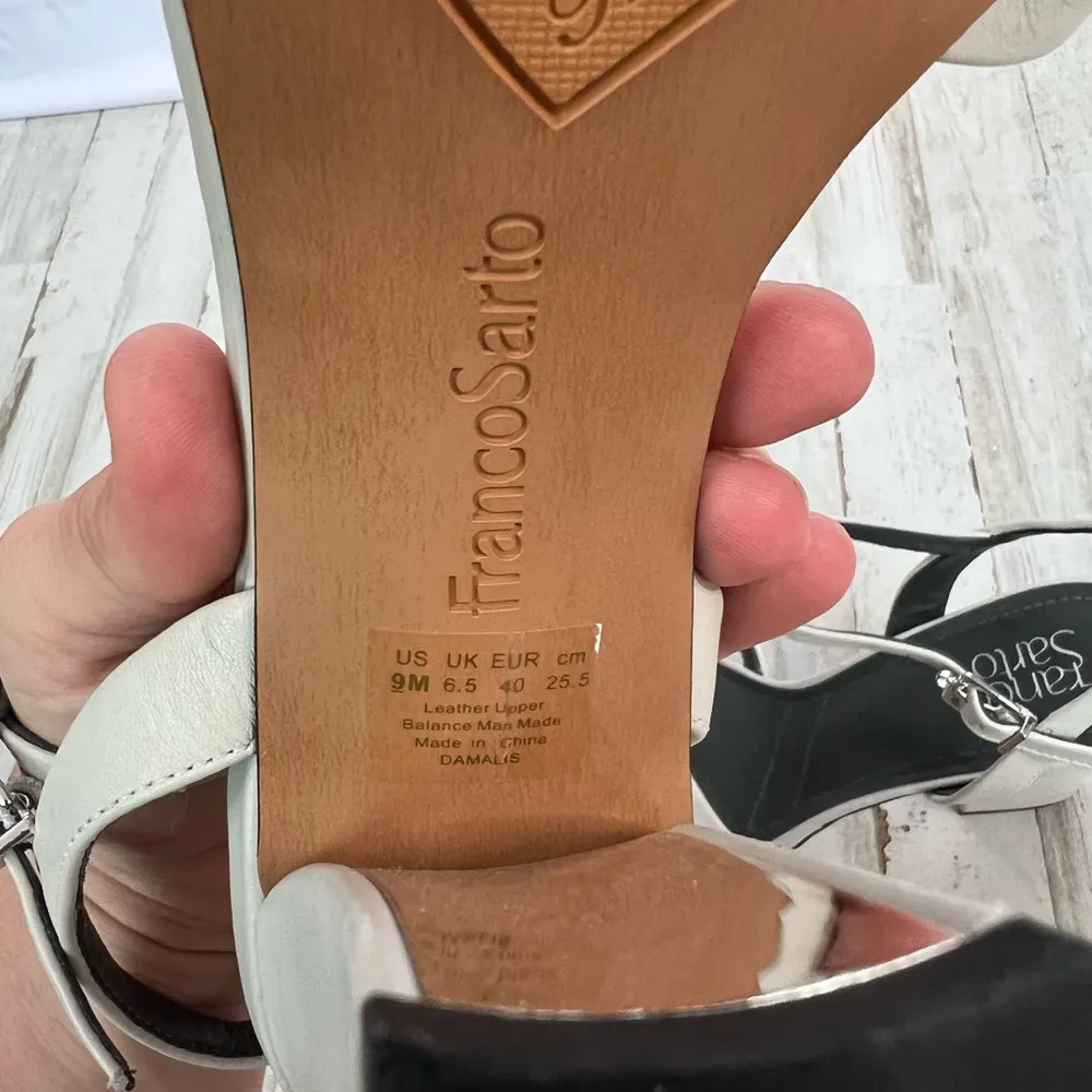 Franco Sarto Damilis Platform Sandal in Stone Size 9 - Image 10