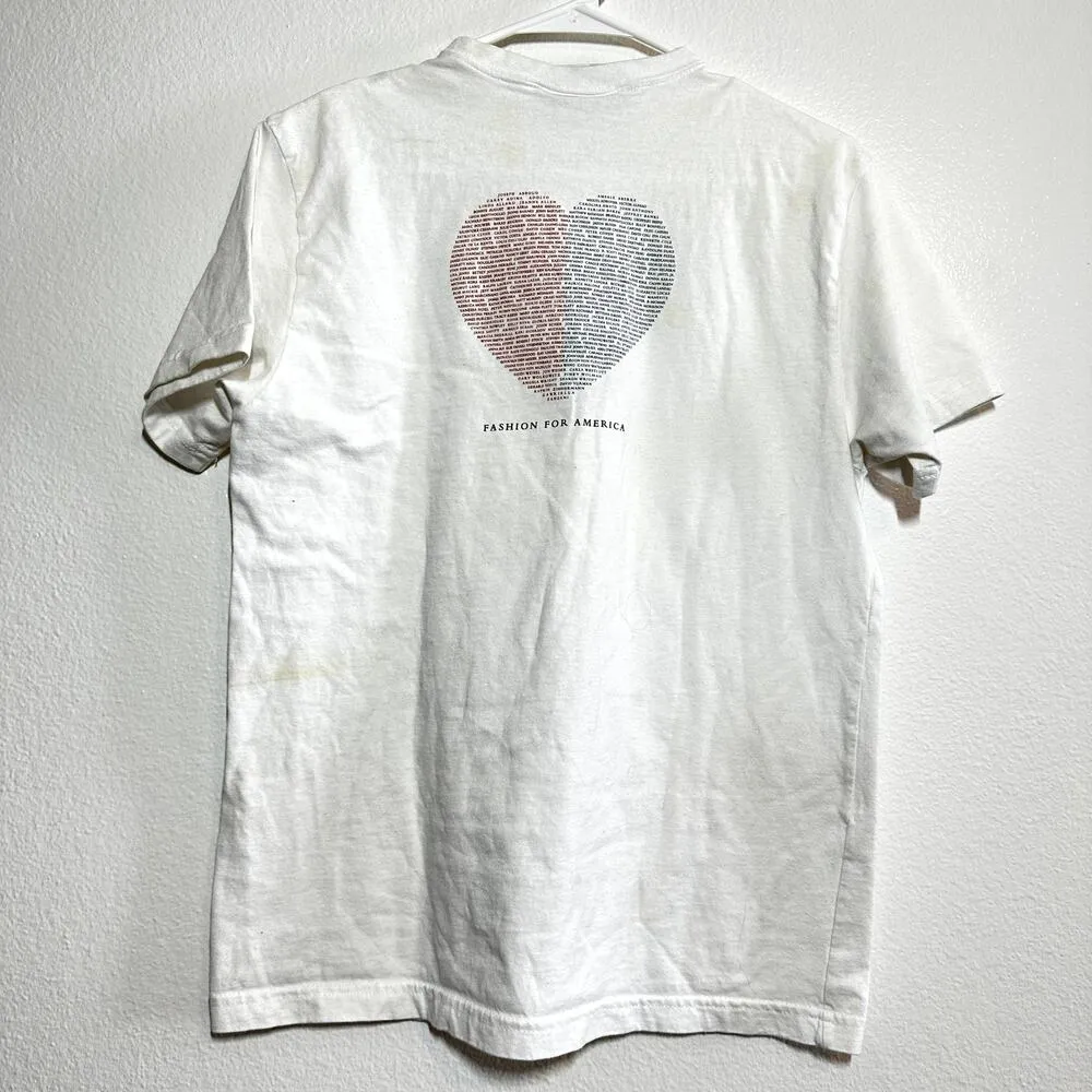 Vintage CFDA/Vogue "Fashion For America” T - Image 12