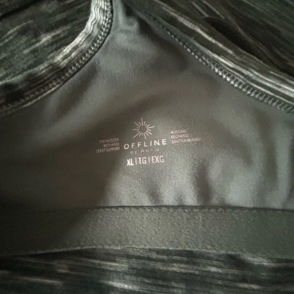 Aerie Green Strappy Sports Bra Offline by Aerie size X large - Image 3