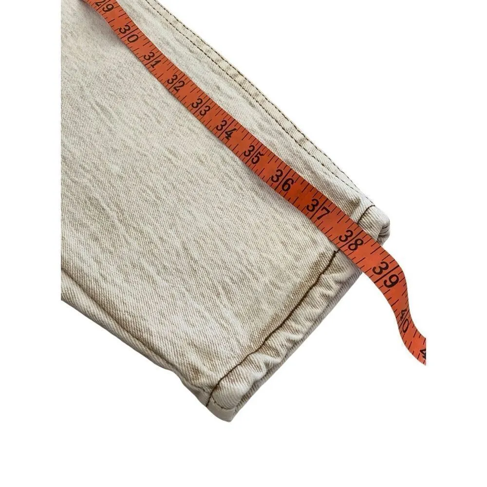 Pure Jeanswear Acid Wash High Waisted Jeans Straight Leg Denim Size undefined - Image 11