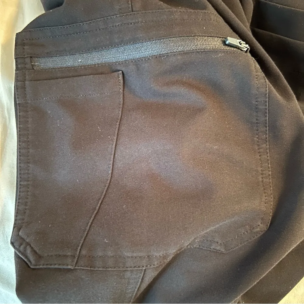 Figs Technical Collection Yola High Waisted Skinny Women's Size S/T Pants Black - Image 10