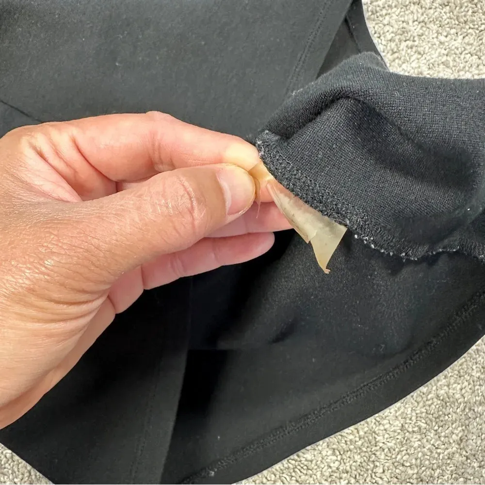 Alice + Olivia Black Bodycon Mini Dress Cut Out Sleeves Size XS - Image 14