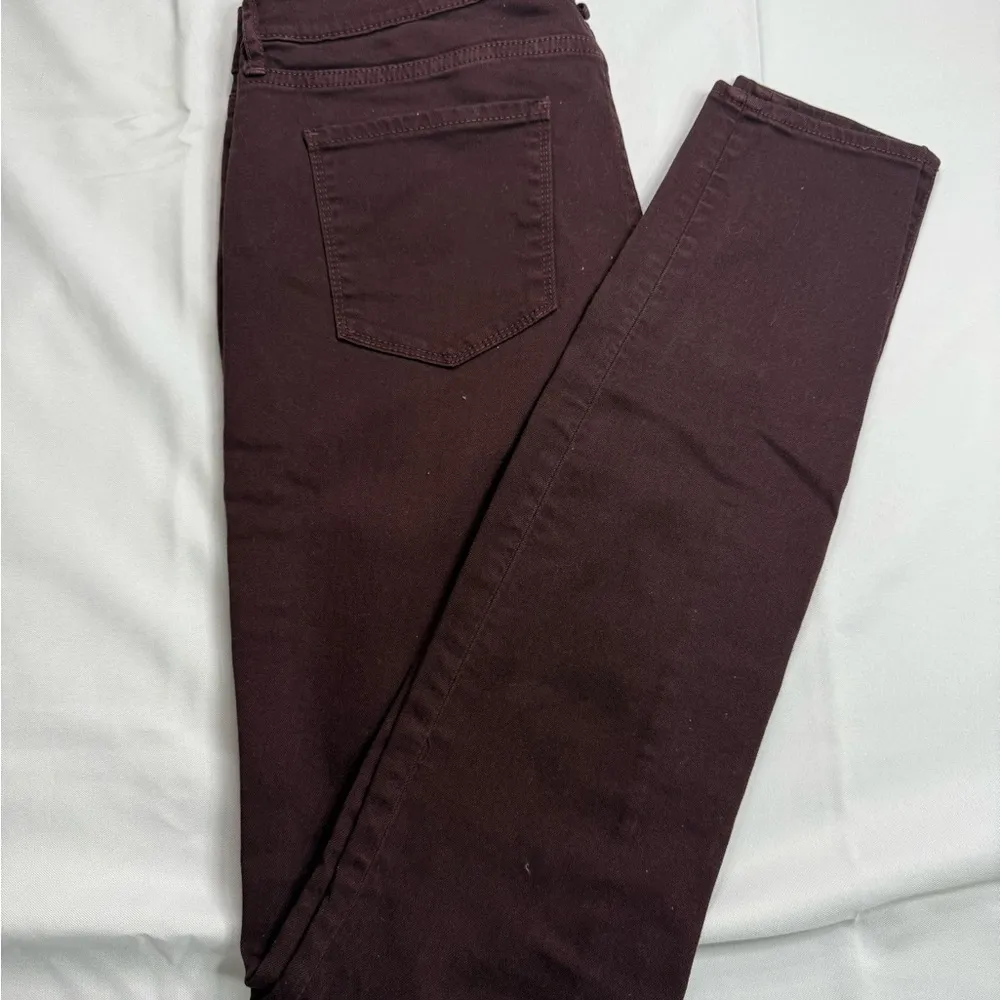 Articles Of Society Burgundy Skinny Jeans - Image 2