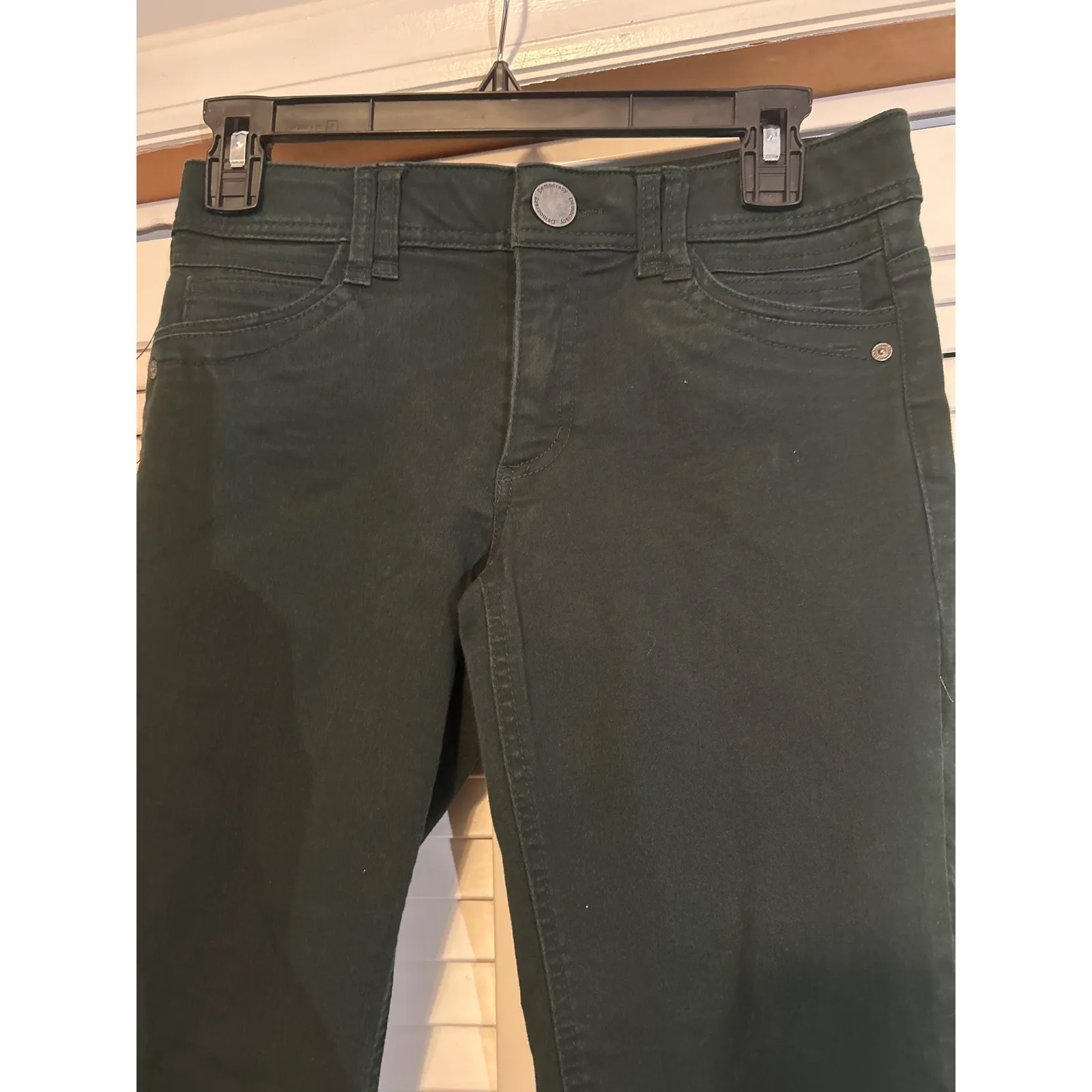 Democracy‎ Women's Green Ab Solution Skinny Jeans Size 2 Stretch Casual Denim - Image 2