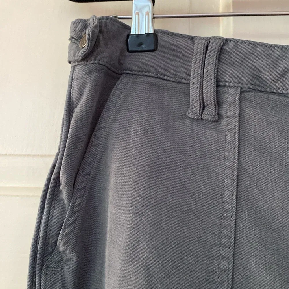 Pistola Pamela High Rise Carpenter Pants Gray Steel Blue Size‎ 32 Utility - Image 4