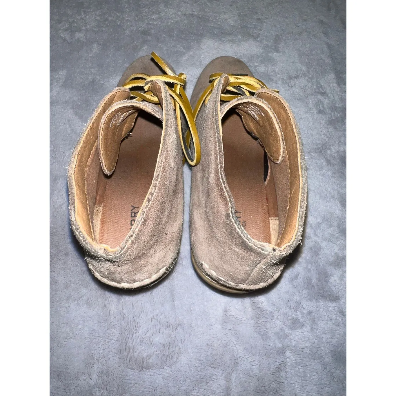 Sperry Suede Fall Booties Tan Women’s 8 - Image 2