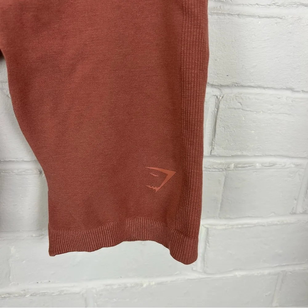 Gymshark High Rise Stretch Biker Shorts Size S - Image 4