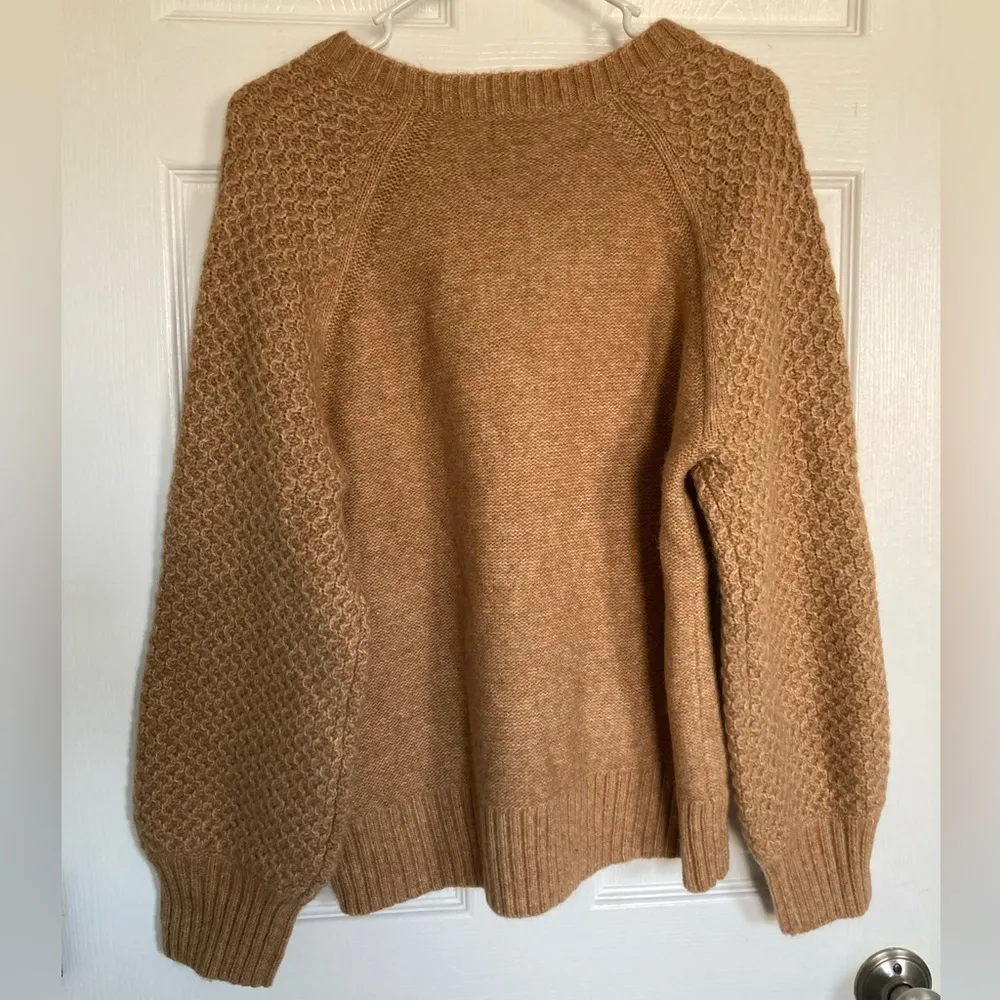 New J. Crew wool and alpaca blend sweater - Image 3