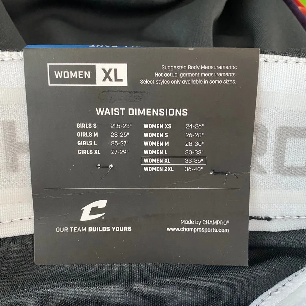 Champro Softball Pants XL Black Fastpitch NWOT - Image 8