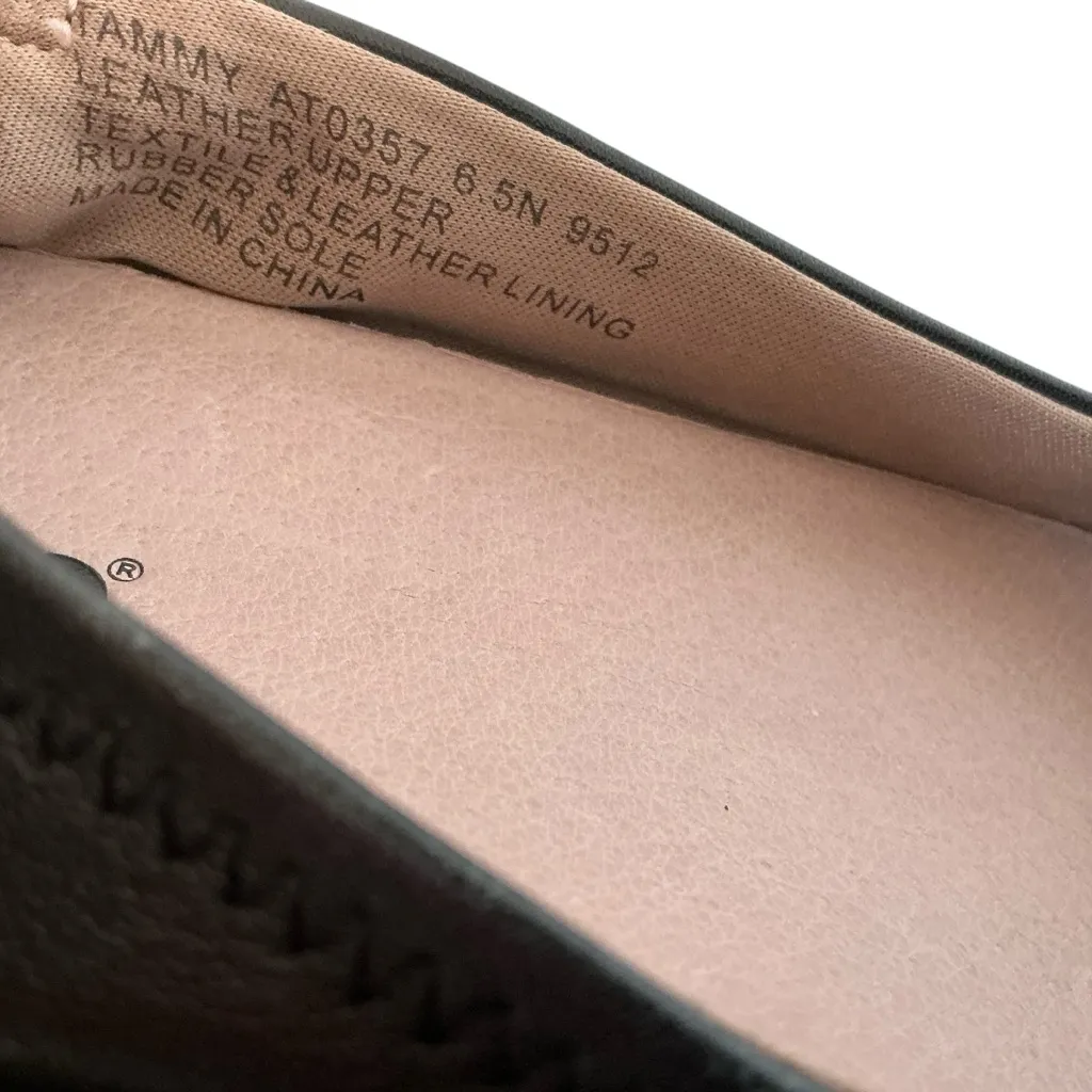 Abeo Tammy metatarsal flat shoes black leather slip on ballet flats size 6.5 - Image 5