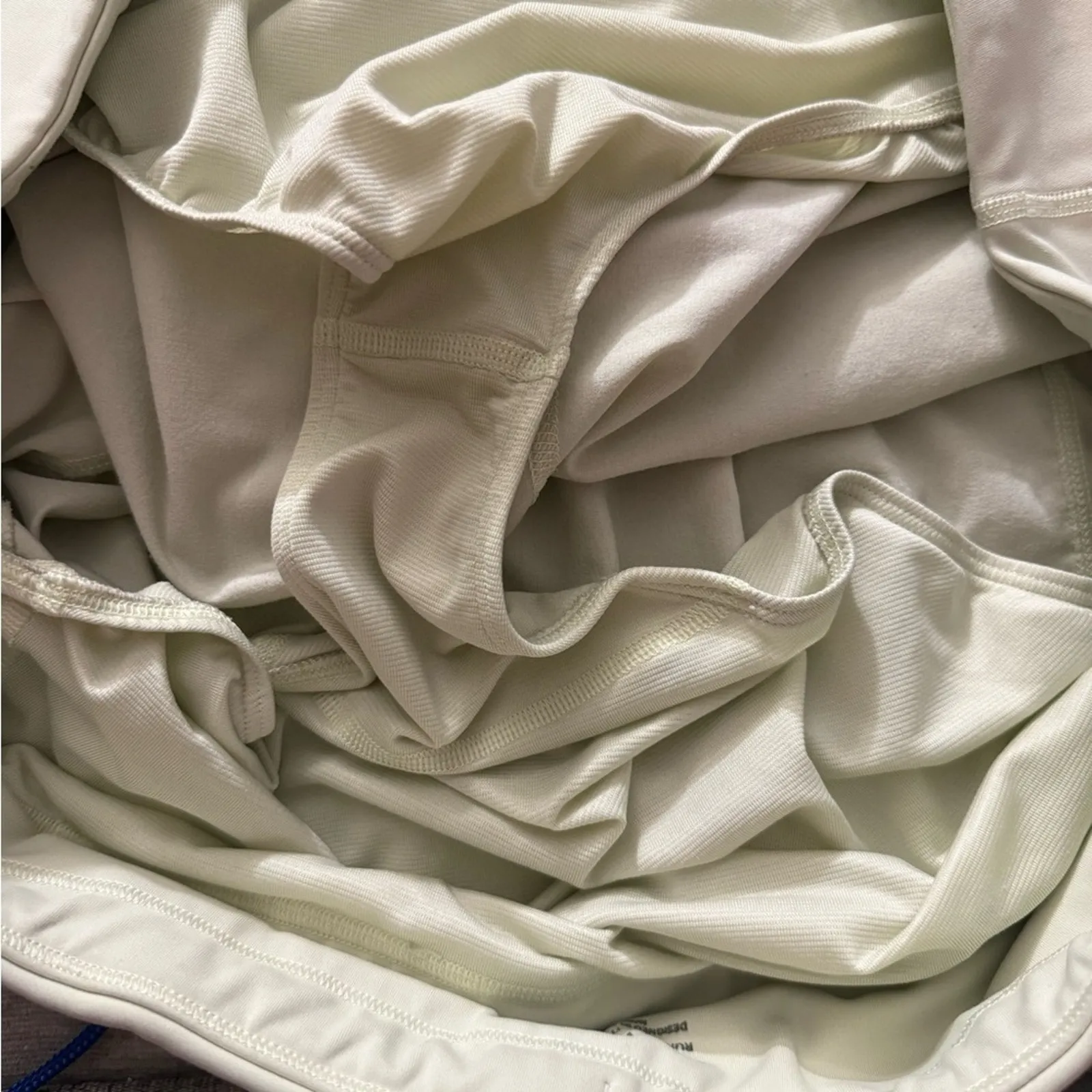 Athleta Pale Yellow Run With It 4.5” Athletic Athleisure Shorts - Image 7