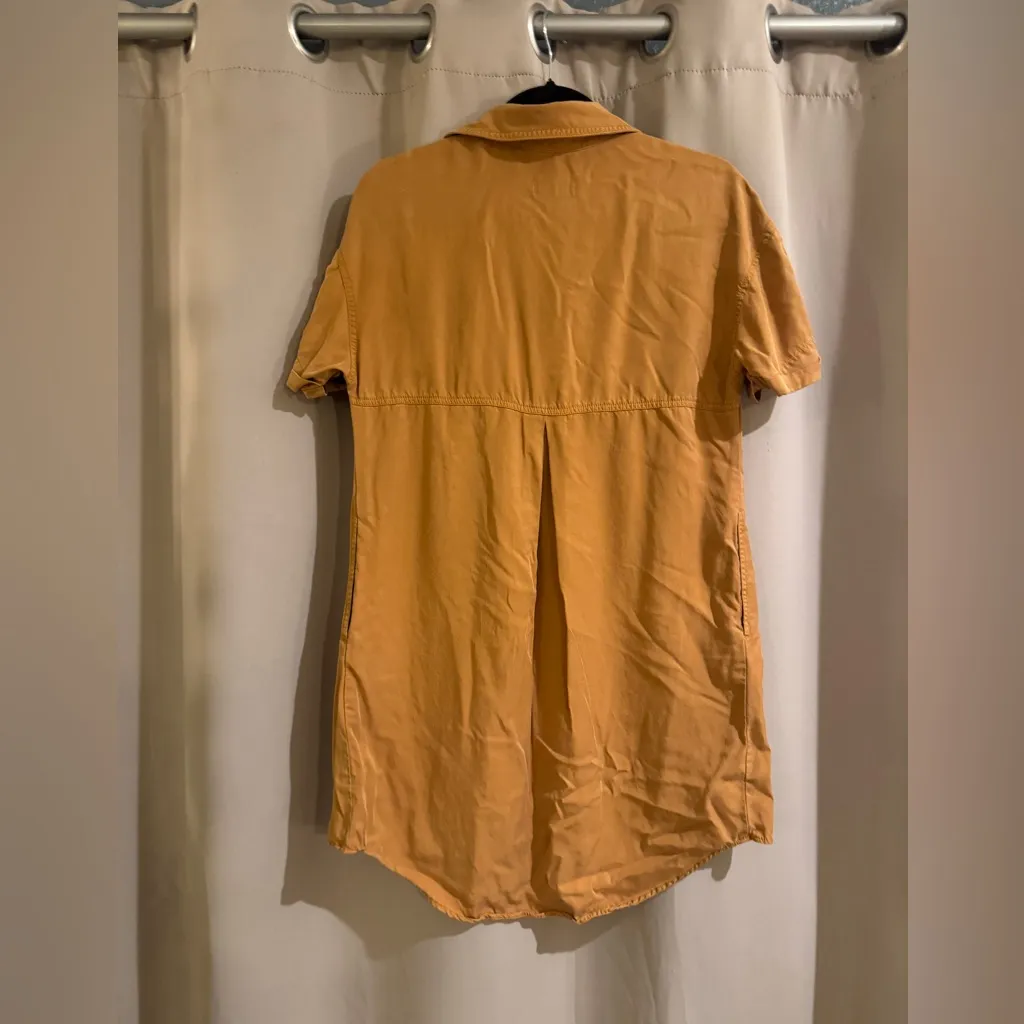 Universal Thread Casual Light Brown Short Sleeve  Dress with pockets - Image 2