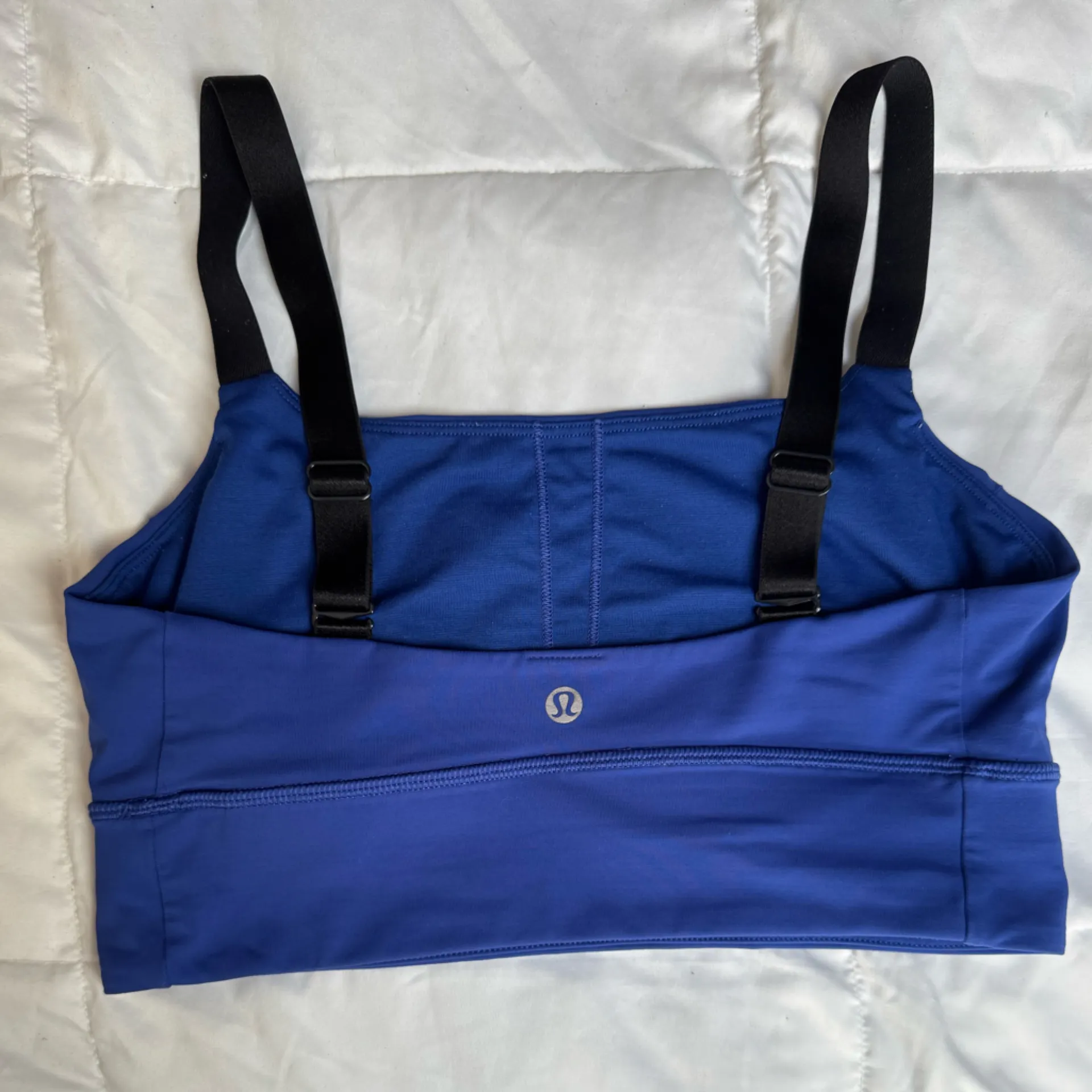 Lululemon Both Ways Bra in Sapphire Blue/Black - Image 7