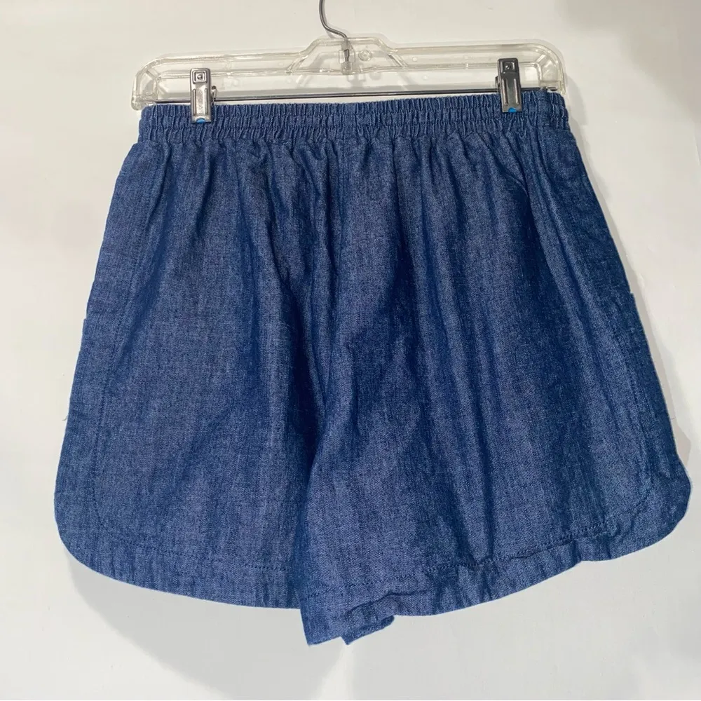 Cotton Bleu Denim Shorts Women’s Small - Image 2