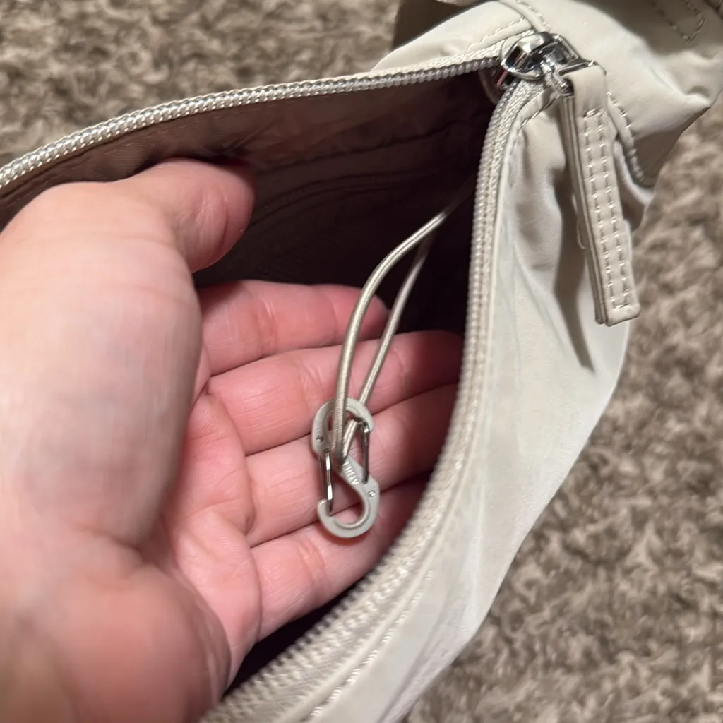 ATHLETA all about crossbody bag or shoulder bag tanish ivory nude color - Image 9