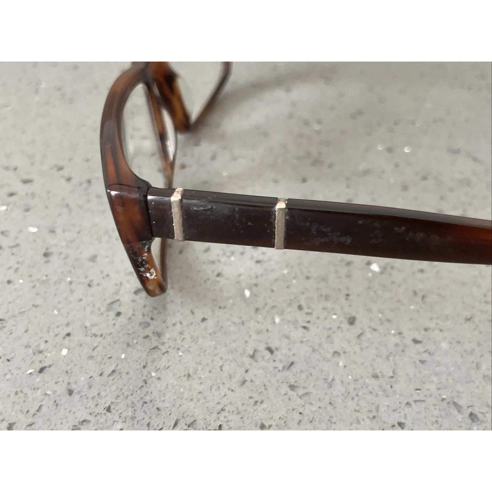 JONES NEW YORK EYEGLASSES FRAMES ONLY J512 BROWN TORTOISE FULL RIM 54-21-145 - Image 4