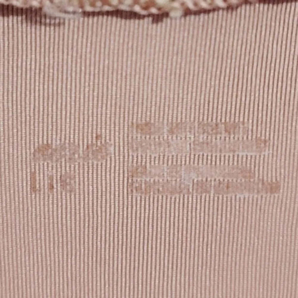 Aerie Waffle High Cut Cheeky Bikini Bottom Raw Sienna Tan Large - Image 4